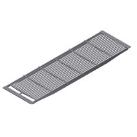 CAST IRON GRATING 140X40X3 CM W/CLEANING OPENING, 10/11 MM SLOT OPENING