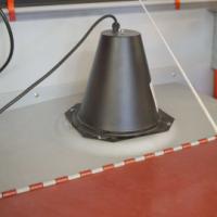 WATERPROOF HEATING LAMP 2 M CABLE, REGULAR PLUG