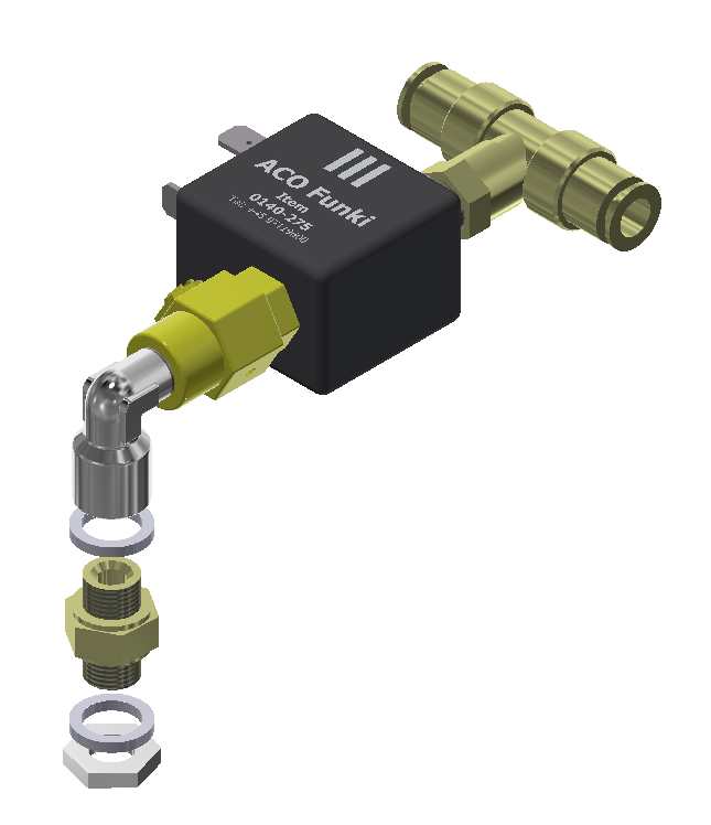 VALVESET FOR VALVECOVER 220/24 VDC DN40