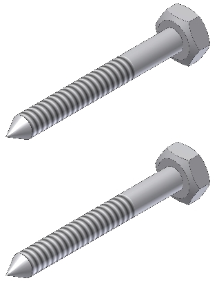 MOUNTING KIT FOR PIPE HANGER, CEILING MOUNTING 8 MM