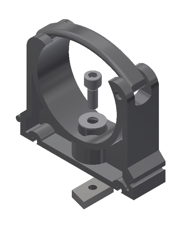 Ø50 MM PP PIPE CLAMP FOR SUPPORT
