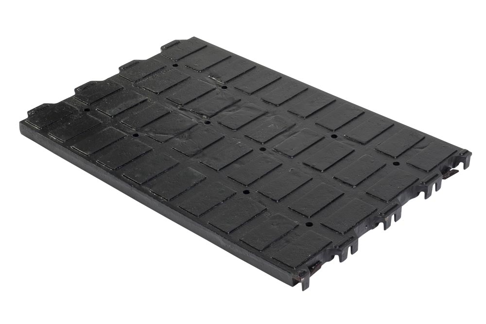 STEP - CLOSED CAST IRON SLAT FOR SOWS, 40X60CM STEP - CLOSED CAST IRON SLAT FOR SOWS, 40X60CM