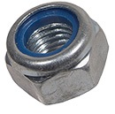 LOCK NUT M4 BZP DIN 985