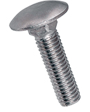 MUSHROOMHEADED BOLT M8X80 A2 DIN 603