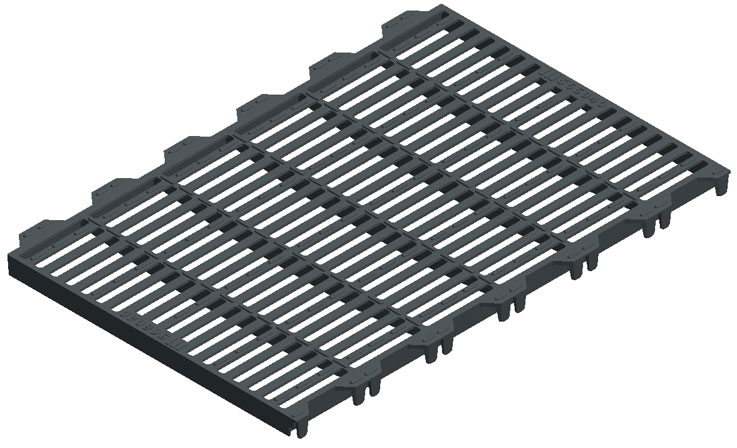 CAST IRON GRATING 60X40 CM FOR SOWS CAST IRON GRATING 60X40 CM FOR SOWS
