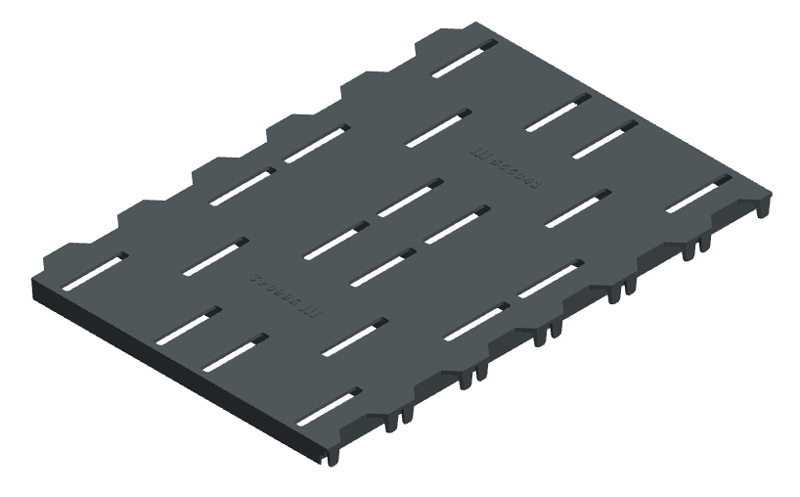 CAST IRON GRATING 60X40 CM FOR SOWS, 5% GAP
