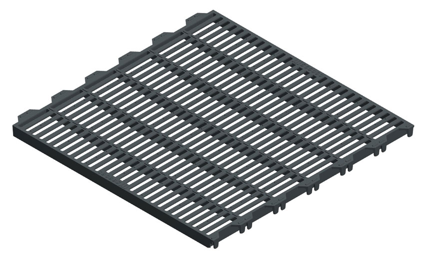 CAST IRON GRATING 60X60 CM FOR SOWS
