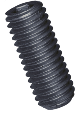 POINTED SCREW  M6X10 BLACK DIN 916