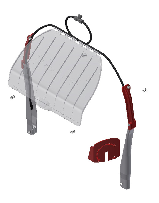 MOUNTING KIT ON LID FOR SINGELTOM VI+/CLASSIC MOUNTING KIT ON LID FOR SINGELTOM VI+/CLASSIC