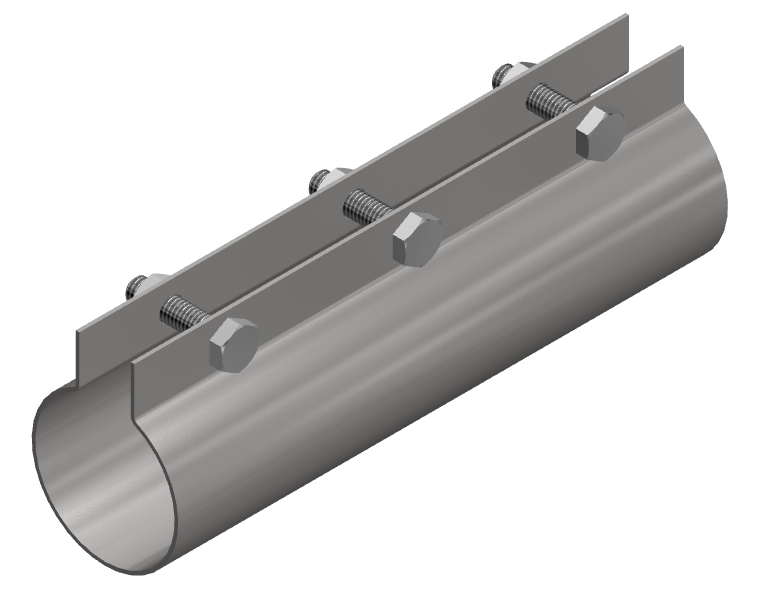 UNION CONNECTOR 38 MM FEEDING PIPE COMPLETE