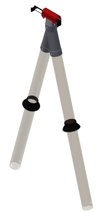 FEED DOWNPIPE 38 MM Y- MODELWITH FIXED T-PIECE FEED DOWNPIPE 38 MM Y- MODELWITH FIXED T-PIECE